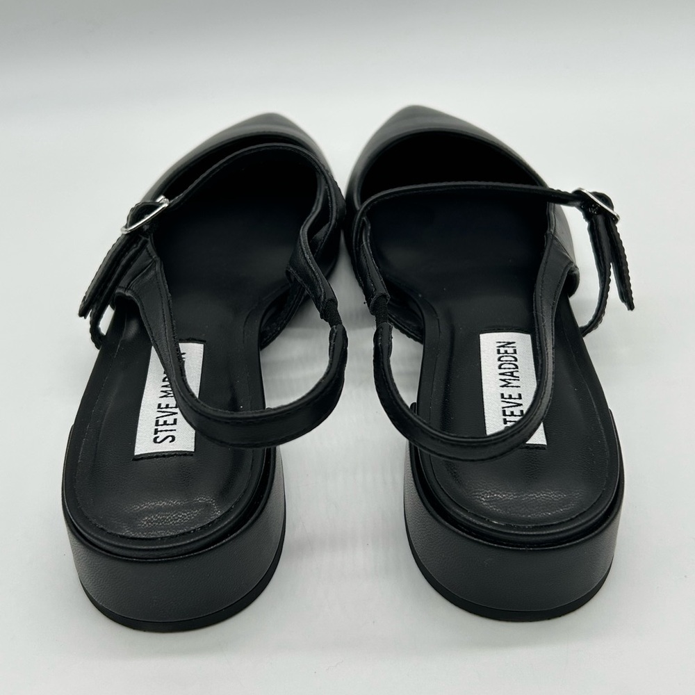 Steve Madden Christyy Black Slingback Mary Jane Flats Women’s Size 7 NWB - Picture 6 of 9